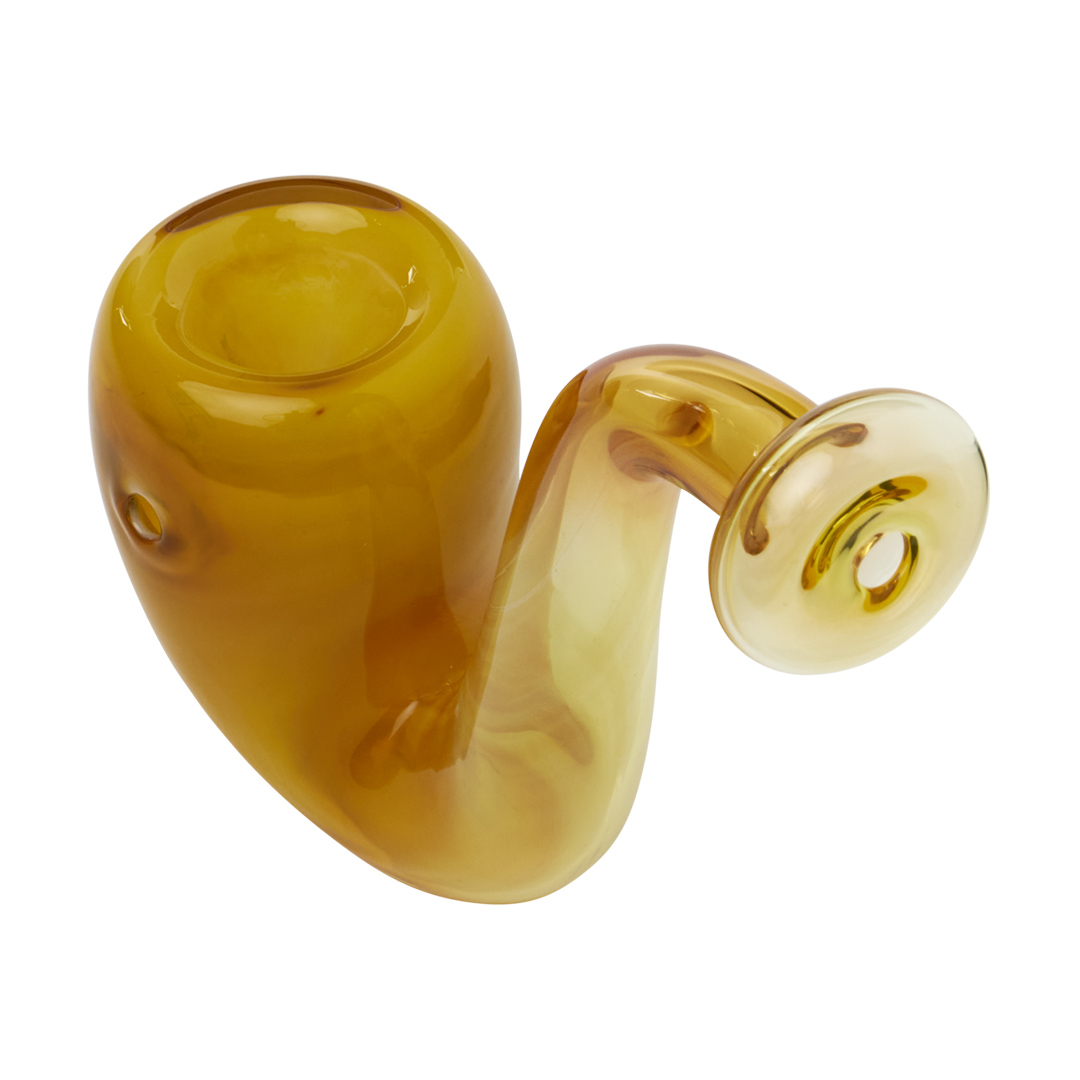 Upright Sherlock Hand Pipe - Fume Silver *ATX Only
